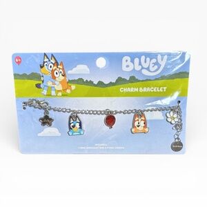 'Luv Her Bluey' Charm Bracelet - Silver-toned - Officially Licensed